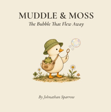 Front cover of Muddle & Moss: The Bubble That Flew Away.